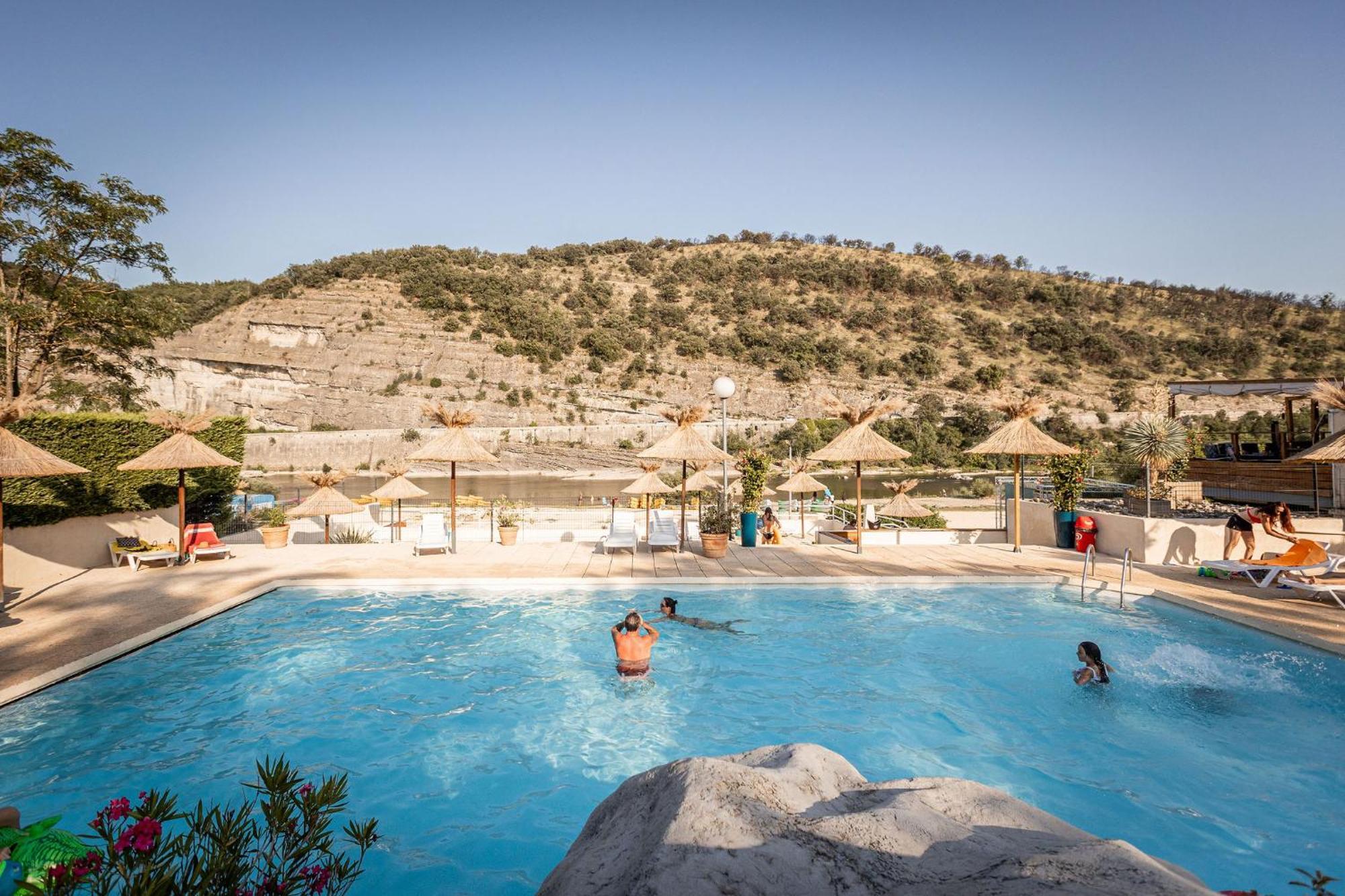 Aloha Plage Camping 4Etoiles Sampzon Exterior photo